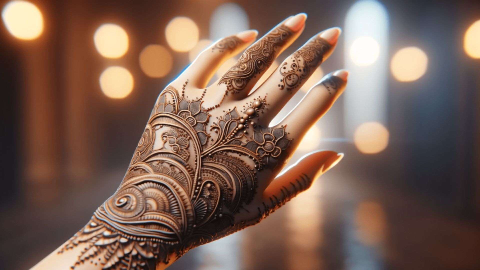 What is the trend in Mehndi designs in 2024?