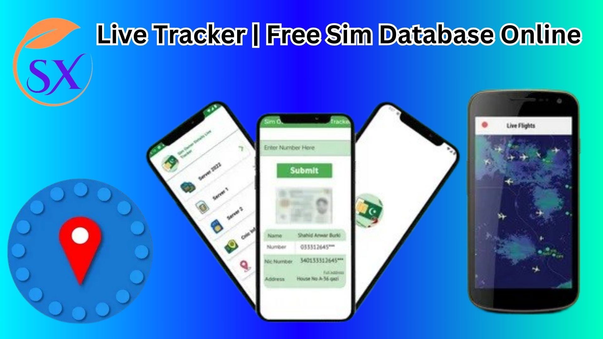 Live Tracker | Free Sim Database Online